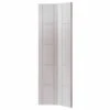 Tigris White Bi-Fold Door (Pre-Finished) -Timber Flooring Shop Tigris White Bi Fold Door 1 2