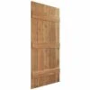 Rustic Oak Ledged Door (Unfinished)