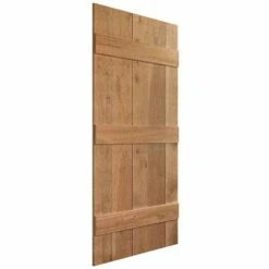 Rustic Oak Ledged Door (Unfinished)