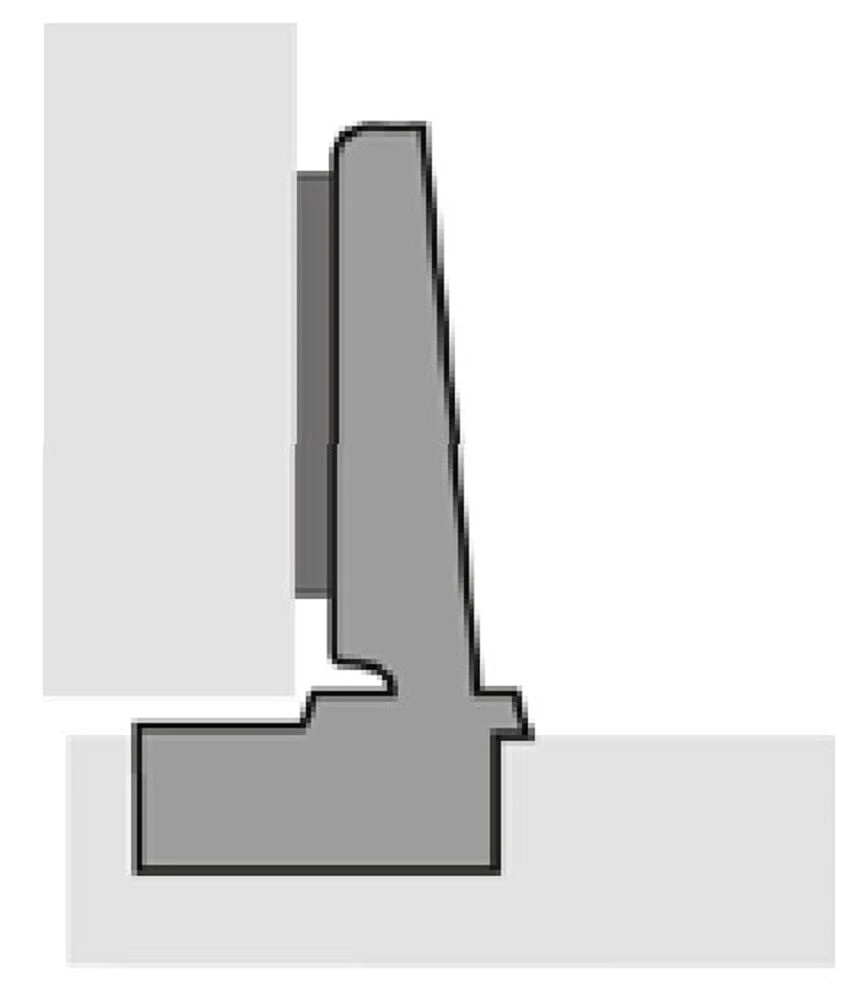 Blum Clip-On 95° Overlay Sprung Hinge (2 Pack) (20-32mm) 4 Blum Clip-On 95° Overlay Sprung Hinge (2 Pack) (20-32mm) - Image 2